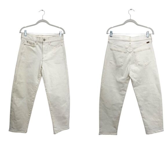 AYR The Knockout Barrel leg jeans in ivory - Picture 8 of 10